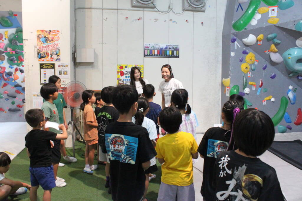 プロフリークライマー・野口啓代が名古屋で子どもたちに直接指導「ボルダリング教室」イベントレポート