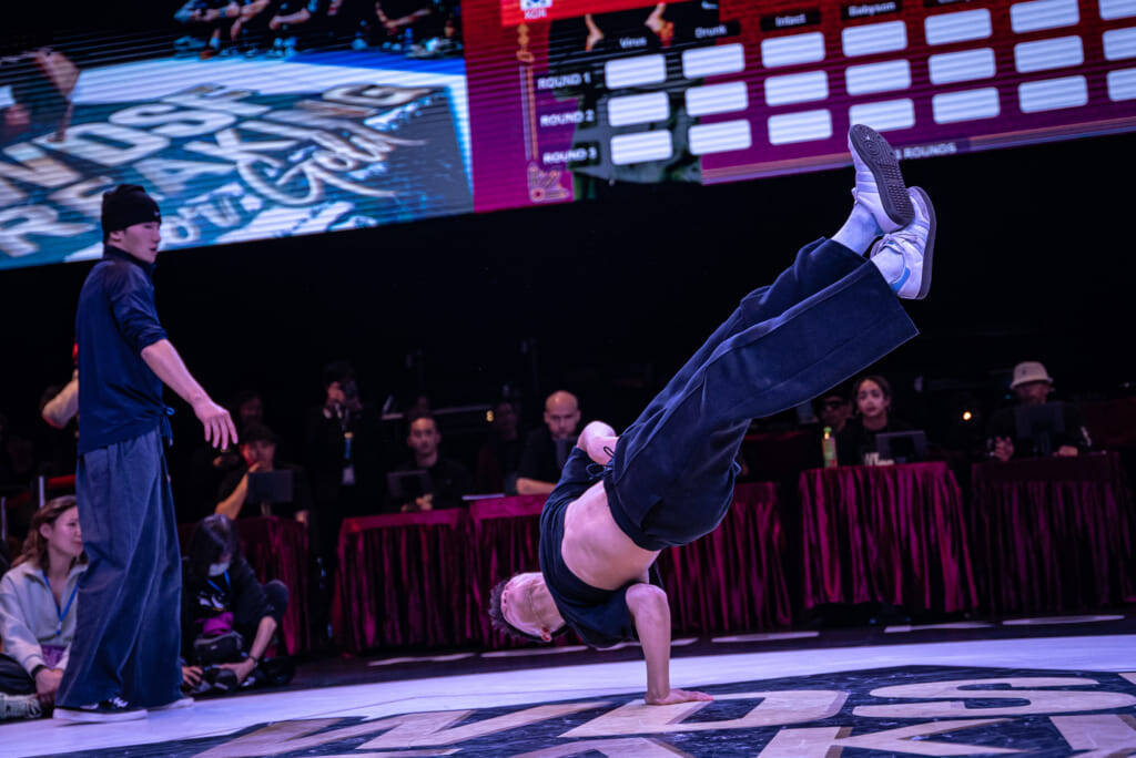 【WDSF Breaking for Gold 最終戦】BBOY ISSIN・ BGIRL RIKOが金メダルを獲得！