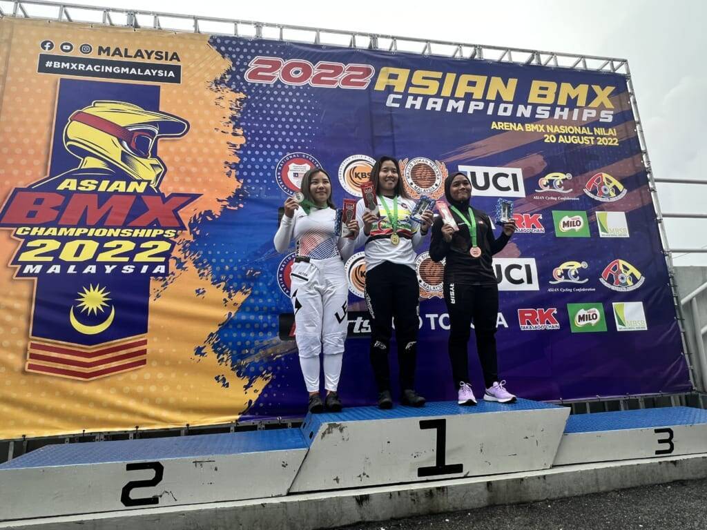 日本人選手全員が見事アジアチャンピオンに「2022年BMXレーシングアジア選手権大会」