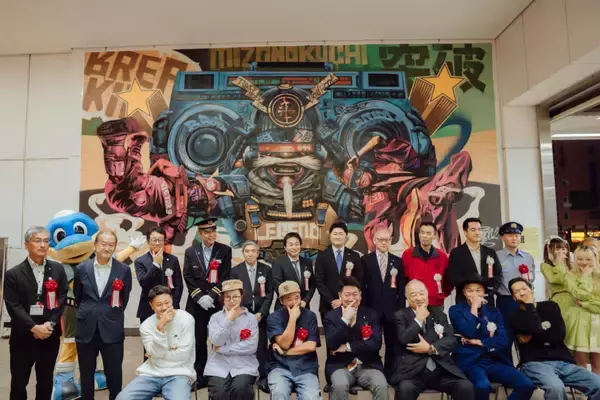 ブレイキン聖地“溝の口”に世界的アーティスト「DRAGON76」のミューラルアートが誕生！【本人インタビュー】