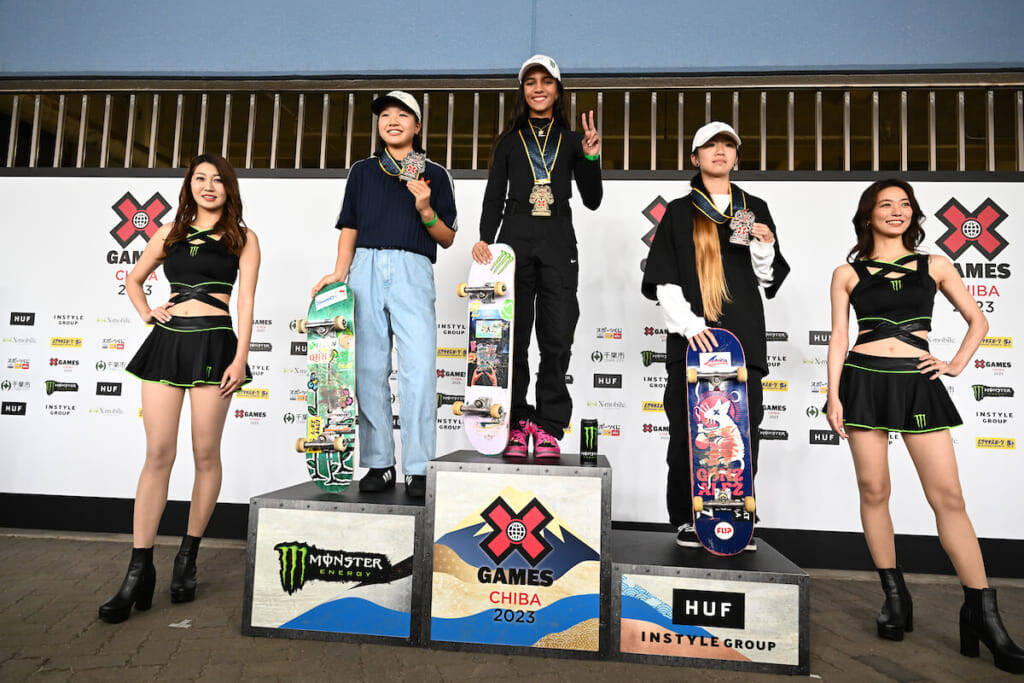【X Games Chiba 2023】日本の開心那、アメリカのダニエル・サンドバル、オーストラリアのキーガン・パーマーが自身初となるX Games金メダル、ブラジルのライッサ・レアルが2つ目の金メダルを獲得