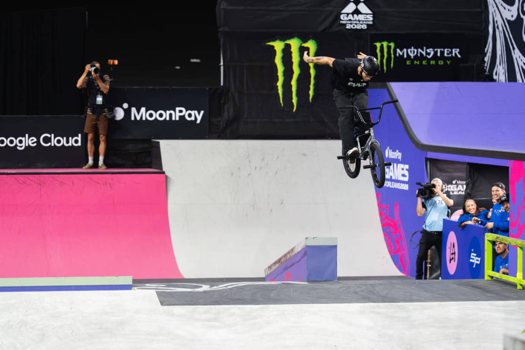 絶対王者ギャレット・レイノルズがシリーズ完全優勝を達成！「MoonPay X Games League 2026」BMXストリート結果まとめ