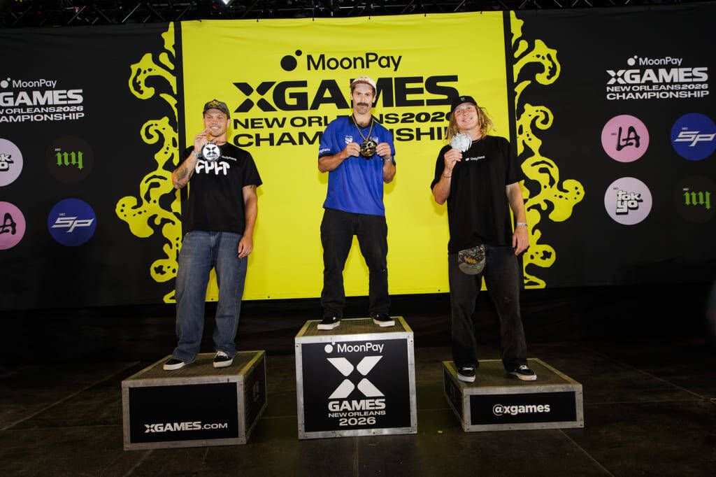 絶対王者ギャレット・レイノルズがシリーズ完全優勝を達成！「MoonPay X Games League 2026」BMXストリート結果まとめ