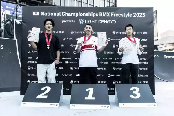 「中村輪夢が前人未踏の大会5連覇、内藤寧々は2度目のタイトルを獲得「第7回全日本BMXフリースタイル選手権」フリースタイル・パーク種目」の画像