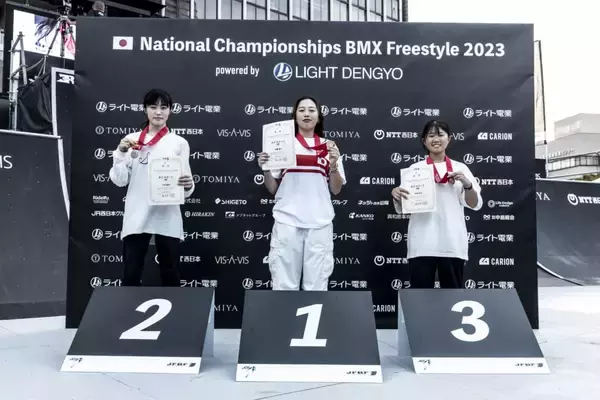 「中村輪夢が前人未踏の大会5連覇、内藤寧々は2度目のタイトルを獲得「第7回全日本BMXフリースタイル選手権」フリースタイル・パーク種目」の画像