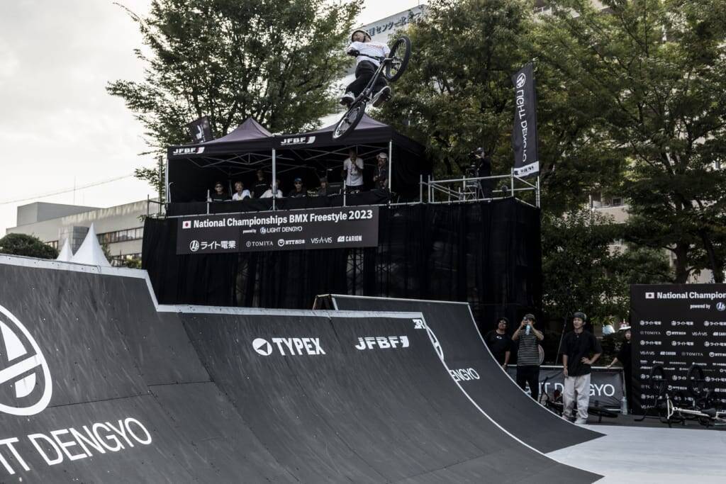 中村輪夢が前人未踏の大会5連覇、内藤寧々は2度目のタイトルを獲得「第7回全日本BMXフリースタイル選手権」フリースタイル・パーク種目