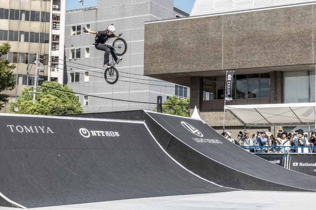 中村輪夢が前人未踏の大会5連覇、内藤寧々は2度目のタイトルを獲得「第7回全日本BMXフリースタイル選手権」フリースタイル・パーク種目