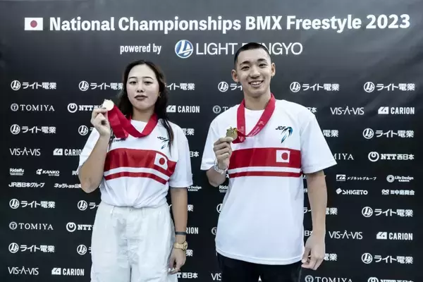「中村輪夢が前人未踏の大会5連覇、内藤寧々は2度目のタイトルを獲得「第7回全日本BMXフリースタイル選手権」フリースタイル・パーク種目」の画像