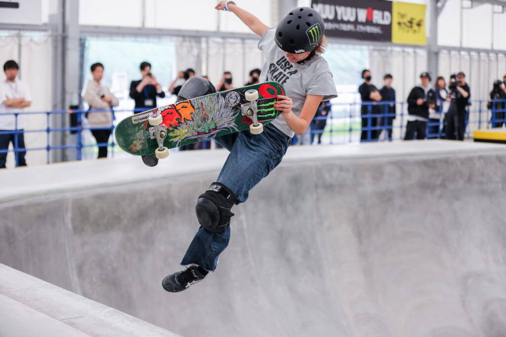 2028年ロサンゼルスオリンピックを見据えた国内開幕戦「ワールドスケートジャパン 第4回 スケートボード日本オープン supported by Murasaki Sports」編集部取材手記〜パーク種目編〜