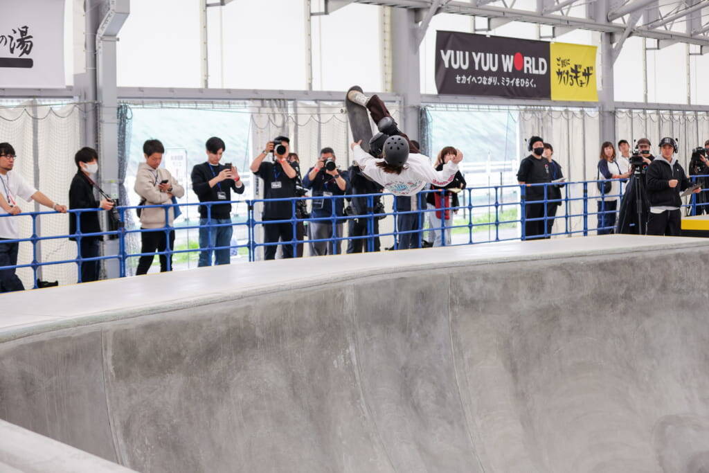 2028年ロサンゼルスオリンピックを見据えた国内開幕戦「ワールドスケートジャパン 第4回 スケートボード日本オープン supported by Murasaki Sports」編集部取材手記〜パーク種目編〜