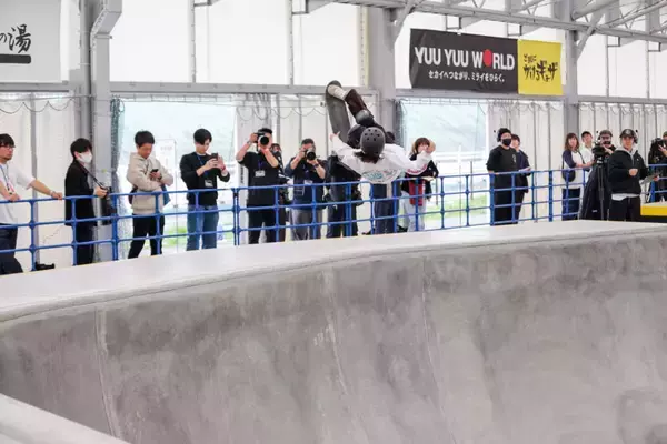 「2028年ロサンゼルスオリンピックを見据えた国内開幕戦「ワールドスケートジャパン 第4回 スケートボード日本オープン supported by Murasaki Sports」編集部取材手記〜パーク種目編〜」の画像