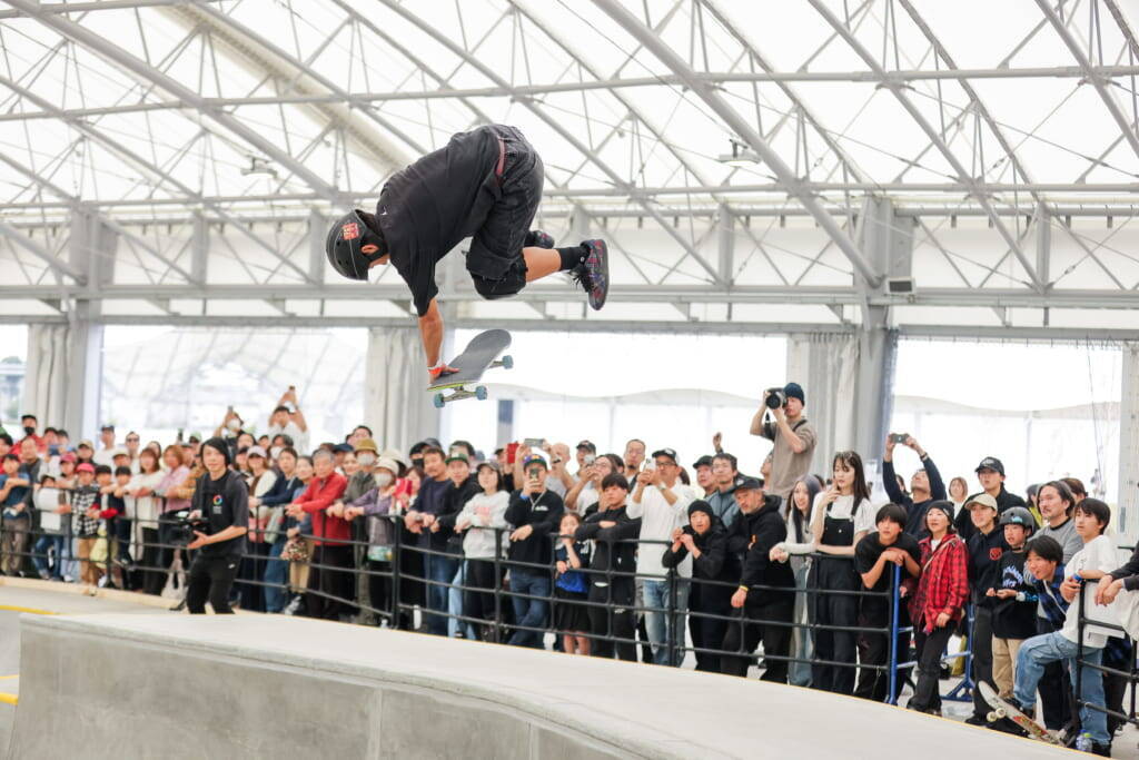 2028年ロサンゼルスオリンピックを見据えた国内開幕戦「ワールドスケートジャパン 第4回 スケートボード日本オープン supported by Murasaki Sports」編集部取材手記〜パーク種目編〜