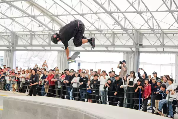 「2028年ロサンゼルスオリンピックを見据えた国内開幕戦「ワールドスケートジャパン 第4回 スケートボード日本オープン supported by Murasaki Sports」編集部取材手記〜パーク種目編〜」の画像