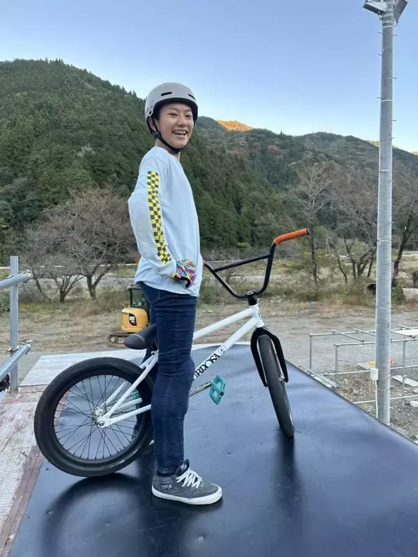 「「みんなから憧れられるBMXライダーになりたい」弱冠15歳のBMXエリートライダー小澤楓が目指す将来の姿」の画像