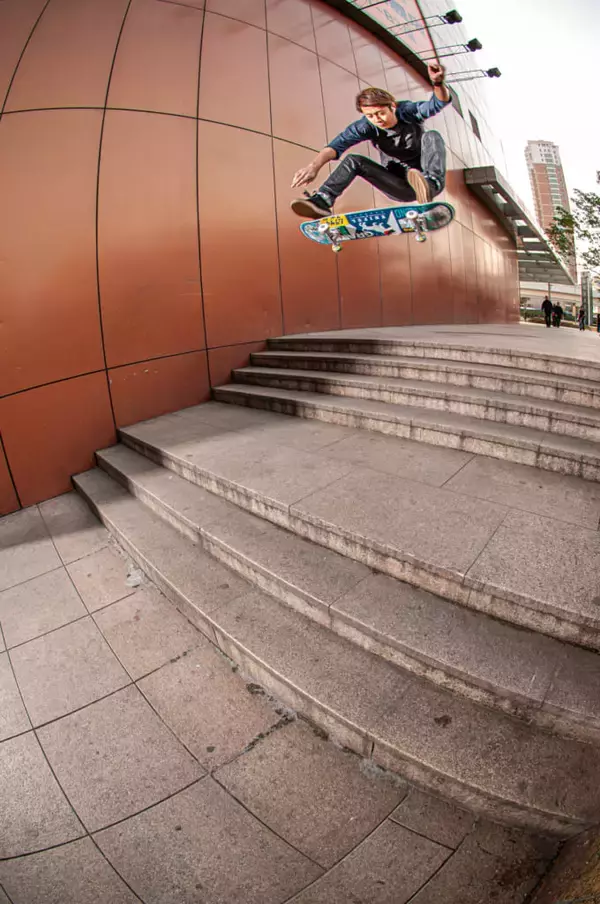 「Skateboarding Unveiled vol.9 ～フィッシュアイレンズ～」の画像