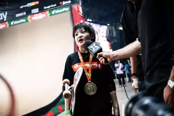 「歴史的快挙！小学6年生・河上恵蒔、11歳でX Games史上最年少男子金メダリスト誕生 「また1位を獲りたい」」の画像