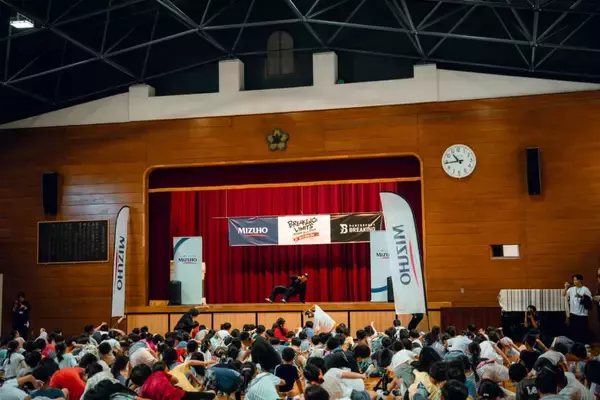 「ブレイキンを通じて子どもたちに夢や目標へ挑戦する大切さを伝えたい。「MIZUHO BLUE DREAM BREAKING LIMITS Workshop Tour」」の画像