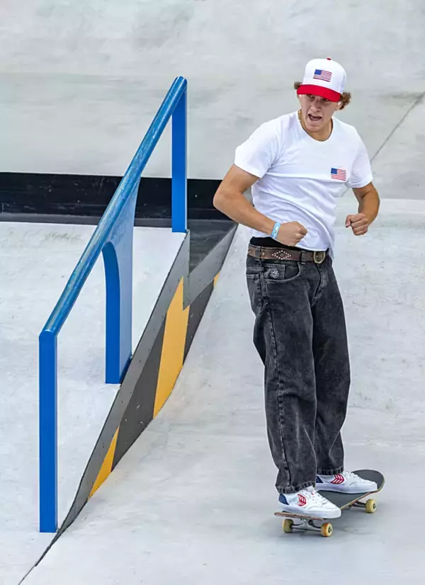 「日本からは小野寺吟雲が準優勝「オリンピック予選シリーズ(OQS)」上海大会　男子スケートボードストリート種目」の画像