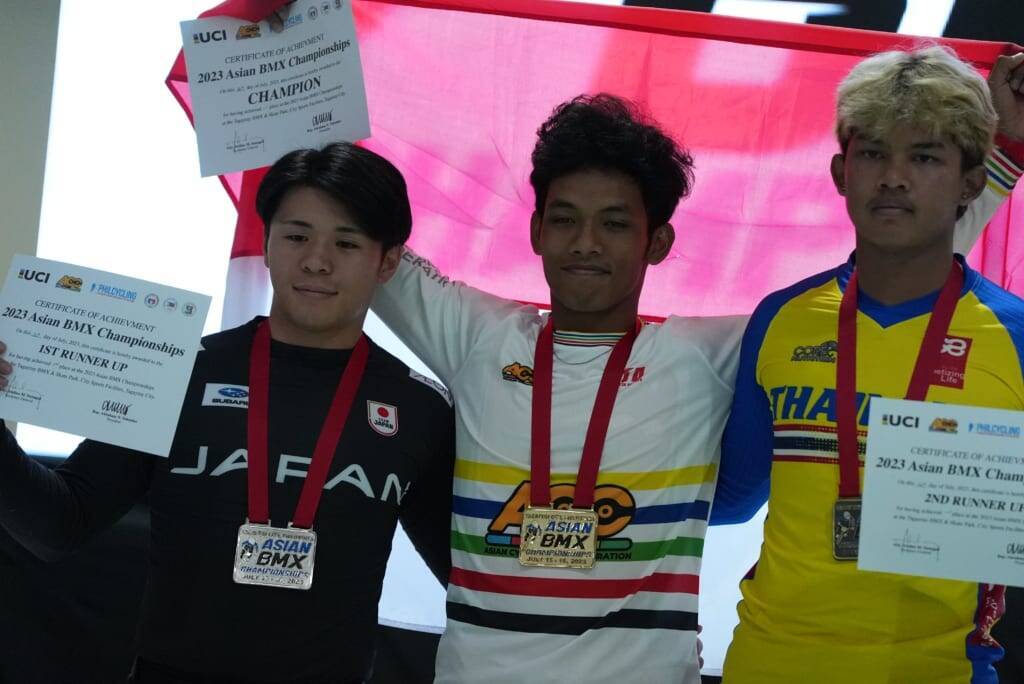 日本女子チームがパリオリンピック国別出場枠を獲得「2023年アジアBMX選手権大会」レーシング種目