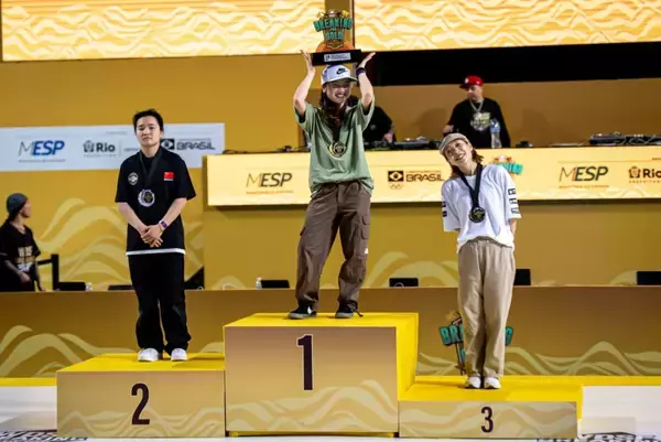 「【ブレイキン】日本のAMIが金メダルを獲得！SHIGEKIX、AYUMIも銅メダル！『WDSF Breaking for Gold World Series Rio de Janerio』」の画像