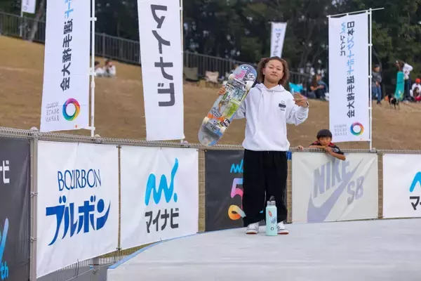 「10代の若手たちを抑えて優勝。笹岡が先駆者としての力を示す「第6回マイナビ日本スケートボード選手権大会」男子パーク種目」の画像