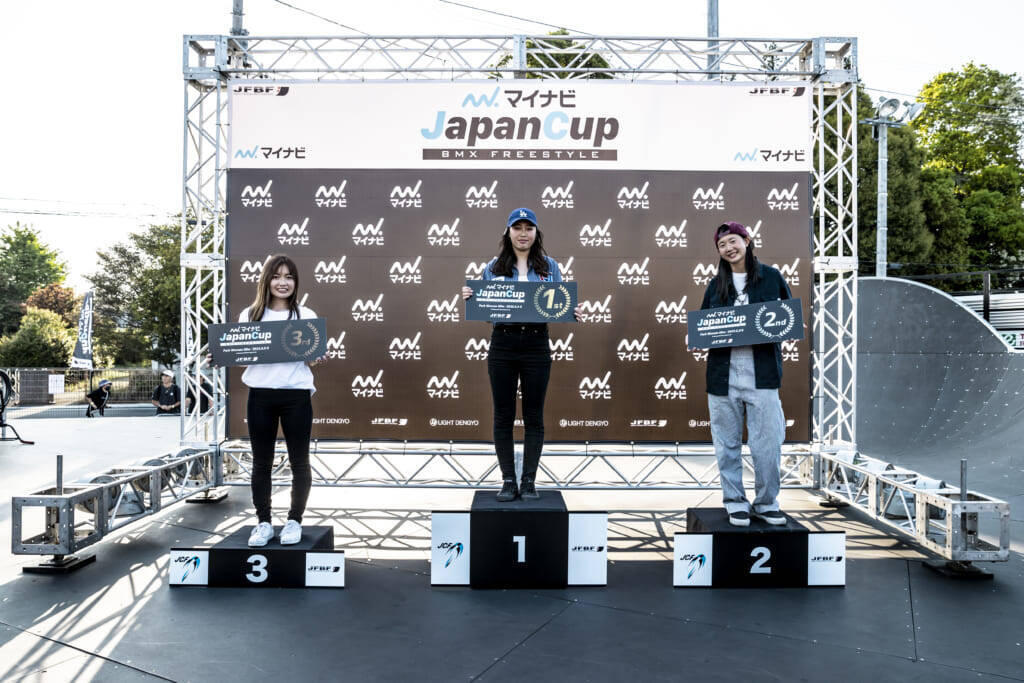 全日本チャンピオンたちが圧巻の走り。男子エリートは中村輪夢が、女子エリートは内藤寧々が優勝 「マイナビJapan Cup第1戦」BMXフリースタイル パーク種目