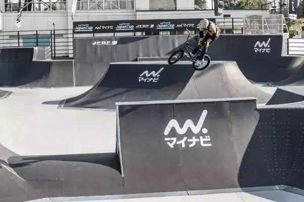 「全日本チャンピオンたちが圧巻の走り。男子エリートは中村輪夢が、女子エリートは内藤寧々が優勝 「マイナビJapan Cup第1戦」BMXフリースタイル パーク種目」の画像