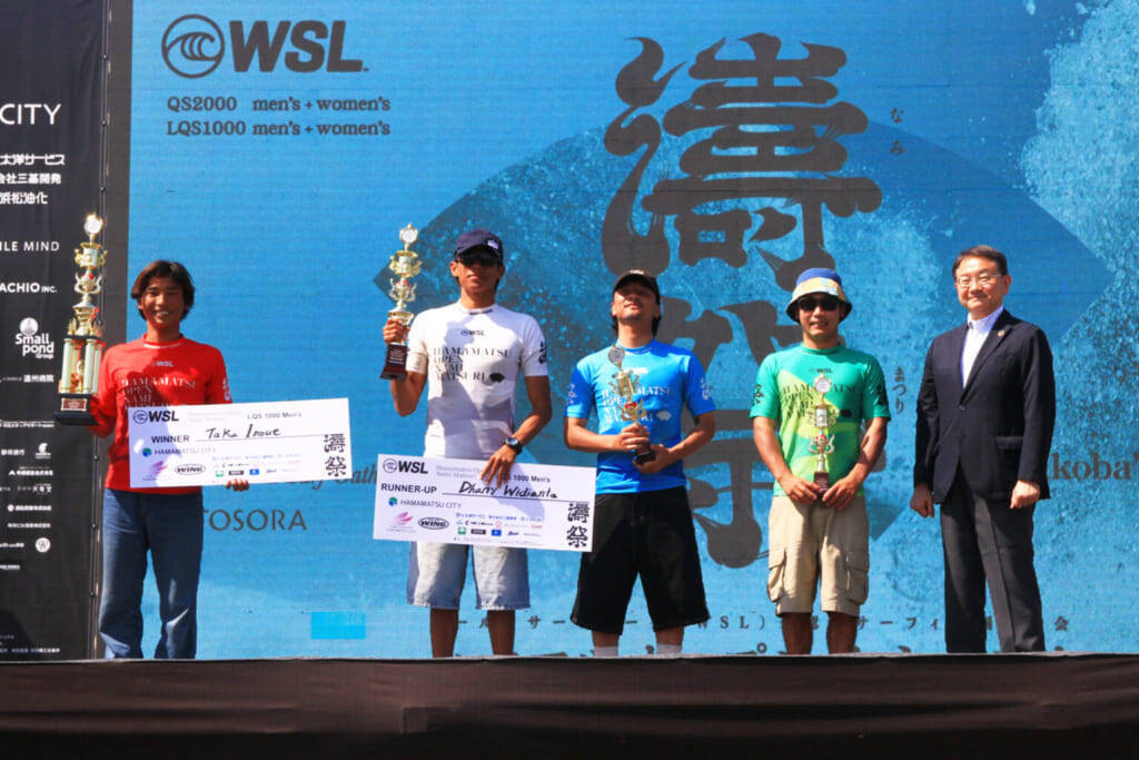 熱戦が繰り広げられた5日間。「HAMAMATSU OPEN NAMIMATSURI」