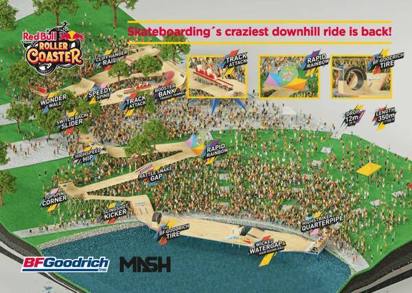 6 29 土 深夜 Red Bull Tv で日本語解説付きで生中継 世界唯一のスケートボードダウンヒル大会 Red Bull Roller Coaster 19年6月28日 エキサイトニュース