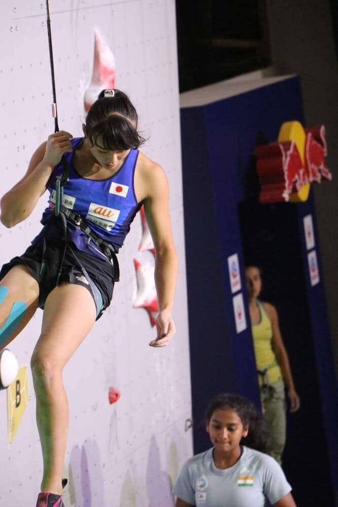 クライミング世界選手権スピードで男子はフォッサリ、女子はミロスラウが優勝