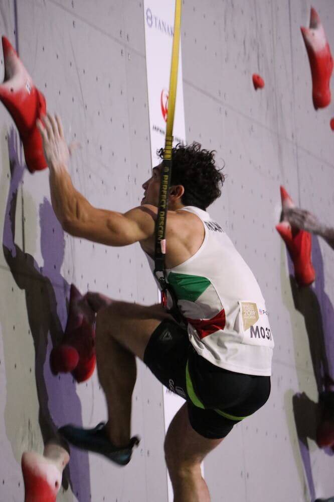 クライミング世界選手権スピードで男子はフォッサリ、女子はミロスラウが優勝