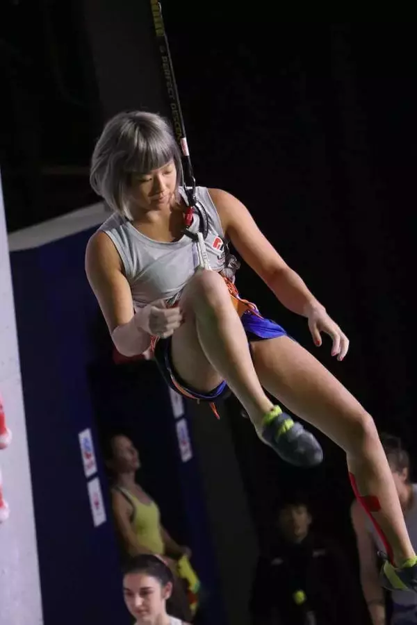 「クライミング世界選手権スピードで男子はフォッサリ、女子はミロスラウが優勝」の画像