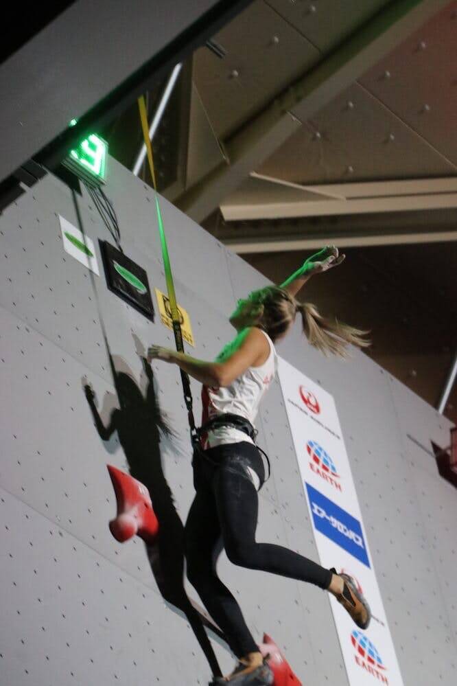 クライミング世界選手権スピードで男子はフォッサリ、女子はミロスラウが優勝