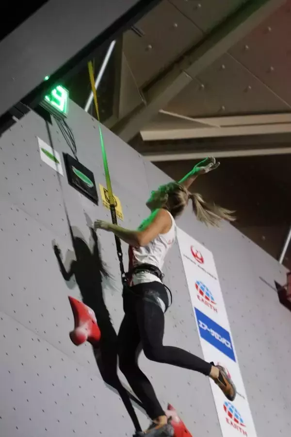 「クライミング世界選手権スピードで男子はフォッサリ、女子はミロスラウが優勝」の画像