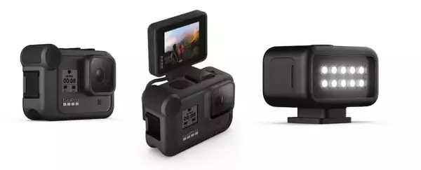 「＜GoPro＞カメラ、ライト、アクション! HERO8 BLACK、モジュラー、MAX が新登場」の画像