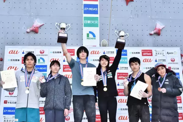 「伊藤ふたばがジャパンカップ連覇達成！土肥圭太も初優勝で新世代覚醒の予感「スポーツクライミング 第2回スピードジャパンカップ」」の画像