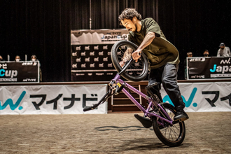BMXフリースタイル・フラットランド日本一を決める「マイナビJapanCup」を制したのは伊藤真人 & 石﨑光紗季！