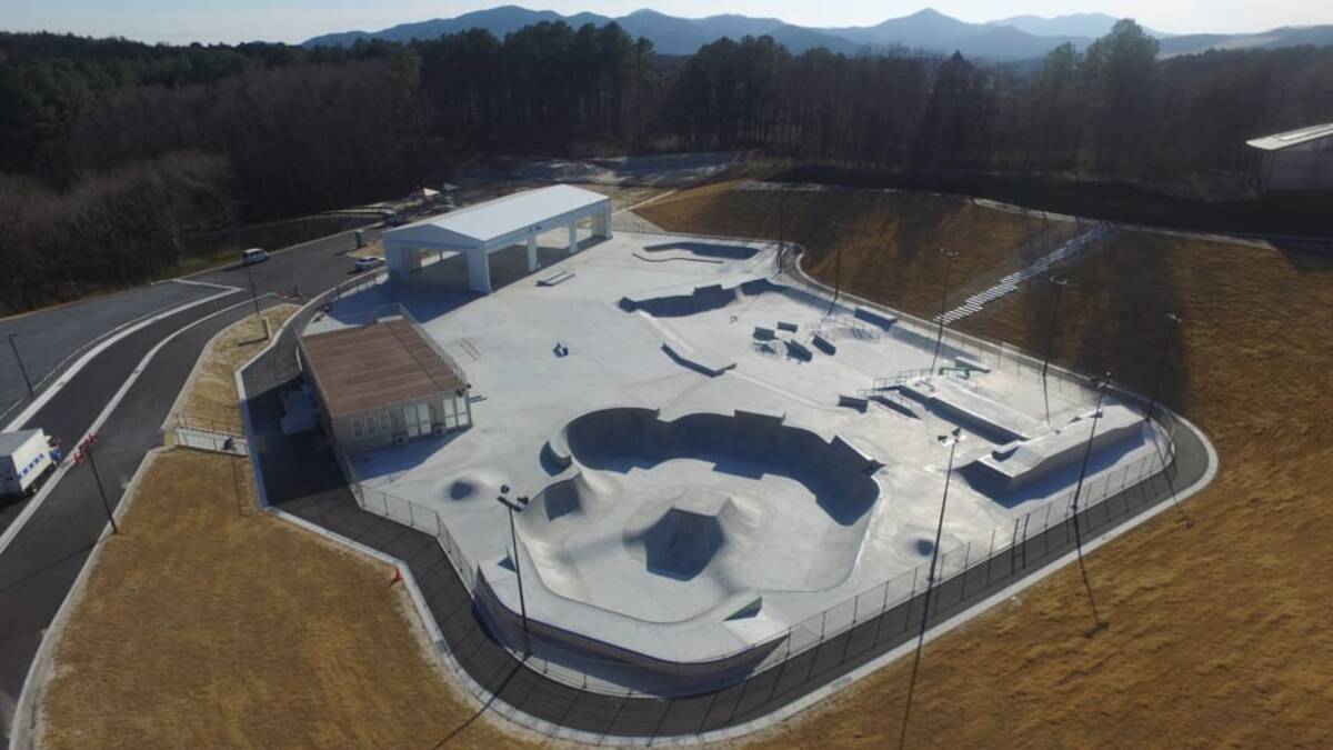 笠間市の国内最大級のスケートボード施設の愛称が ムラサキパークかさま に決定 21年3月10日 エキサイトニュース