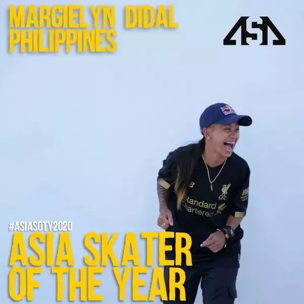 「「Asia Skater of the Year」は三本木 心(日本)とマージリン・ディダル(フィリピン)」の画像