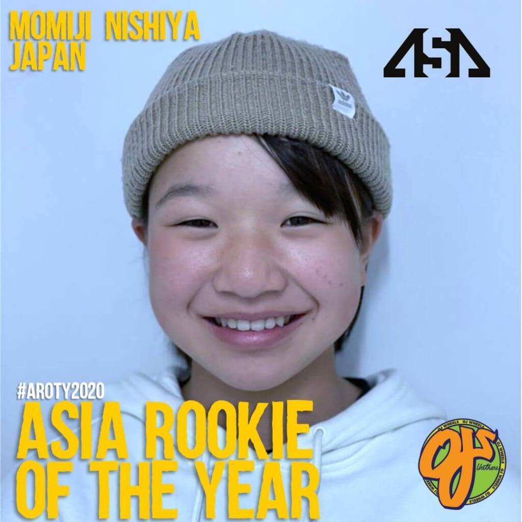 「Asia Skater of the Year」は三本木 心(日本)とマージリン・ディダル(フィリピン)