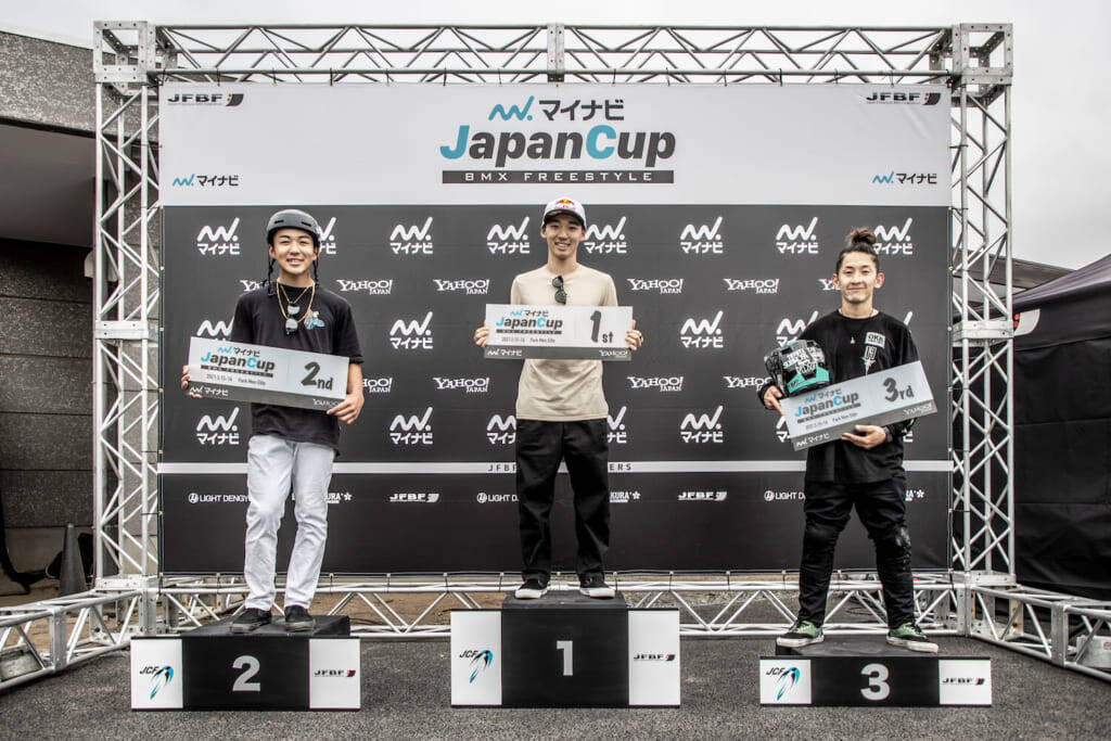 「マイナビ Japan Cup 第1戦」フリースタイル・パーク種目。2021シリーズ初戦は男子エリートでは中村輪夢、女子エリートは大池水杜が優勝!