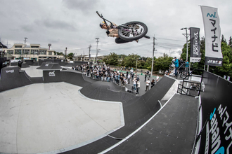 「マイナビ Japan Cup 第1戦」フリースタイル・パーク種目。2021シリーズ初戦は男子エリートでは中村輪夢、女子エリートは大池水杜が優勝!