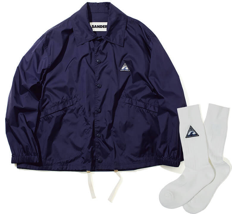 三角形のロゴに注目！シティ派サーフファッションは「ジル サンダー＋」で