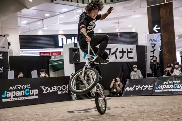 男子エリートクラスは弱冠19歳 早川起生が初優勝 「マイナビ Japan Cup」BMXフリースタイル フラットランド
