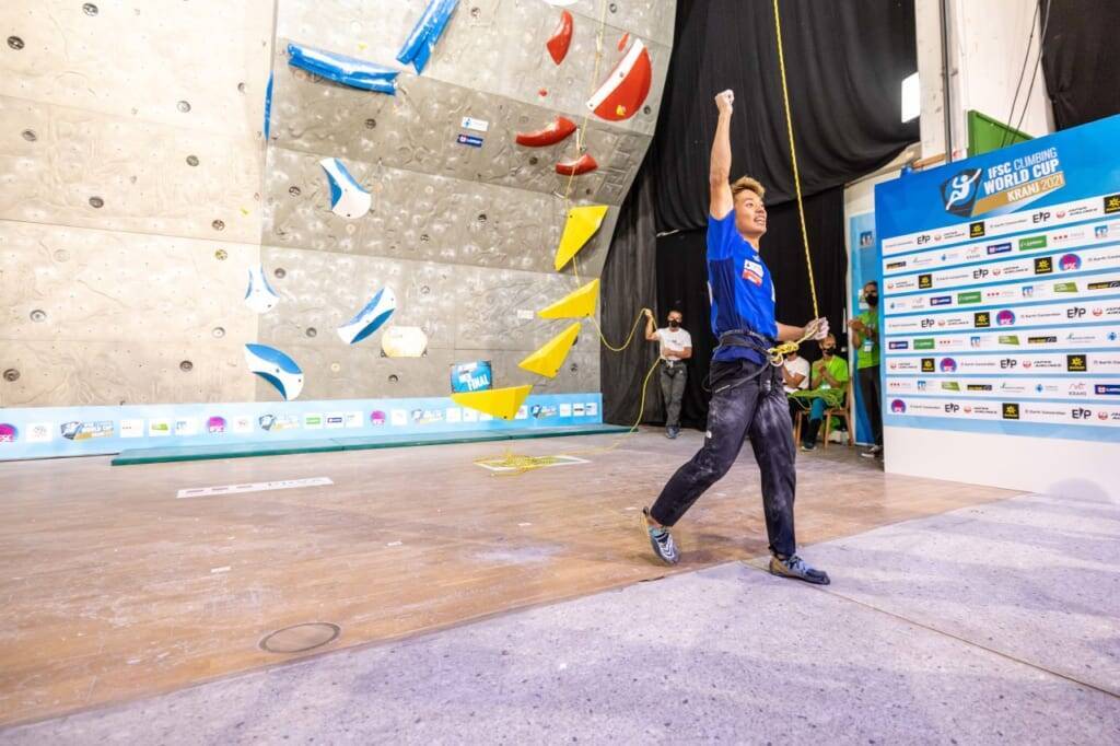 樋口純裕が自身初のW杯初優勝！ 年間ランキングでは3位に ／ クライミングW杯2021