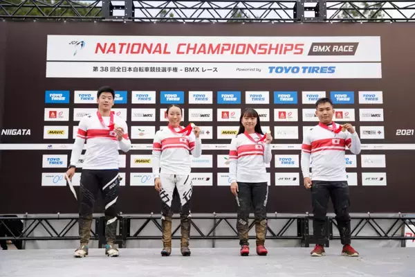 「大波乱の「2021年全日本選手権BMXレース」松下巽が3年ぶり2度目の優勝、酒井亜樹が初タイトル」の画像
