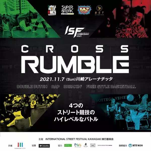 「最高峰のスキルが繰り広げられるストリートの祭典 ”ISF 2021”が川崎にて開催！」の画像