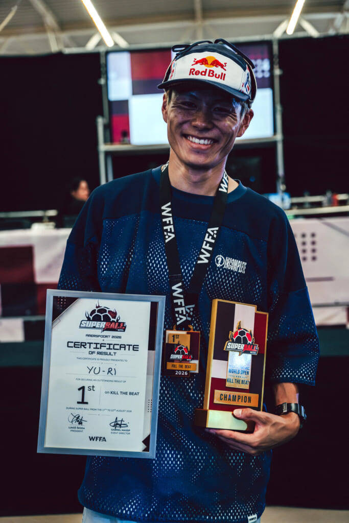 日本勢、メダル合計5個で国別2位の活躍！世界最大のフリースタイルフットボール国際大会「Super Ball 2026」オランダにて開催！