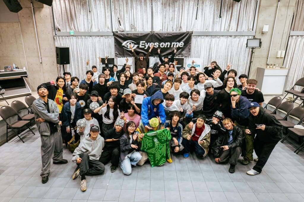 フリースタイルフットボールのトッププレイヤー達が集結。「Eyes on me 2026」会場に満ちた熱気と主催者が語るショーケース