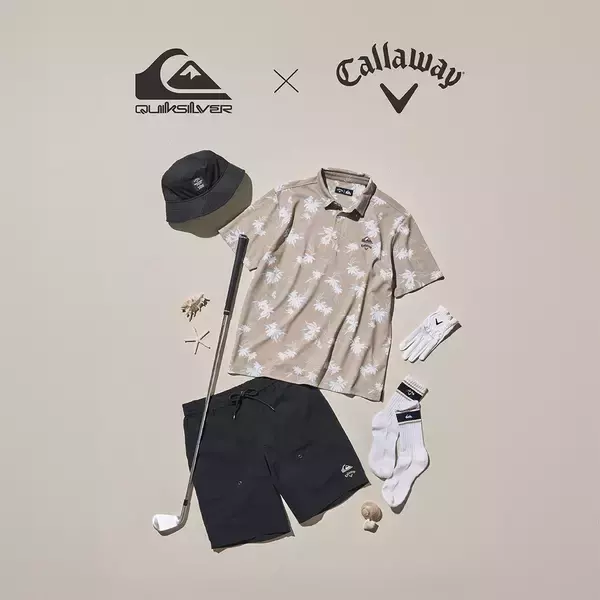 「”QUIKSILVER×CALLAWAY“ / ”ROXY×CALLAWAY“」の画像